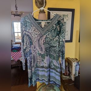 Chicos pullover tunic top